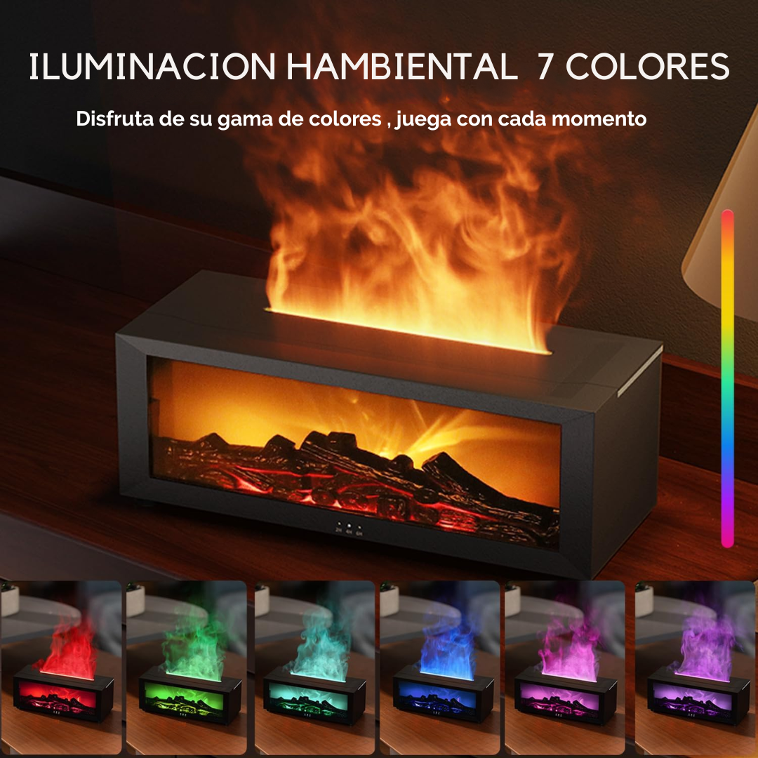 Humificador de chimenea