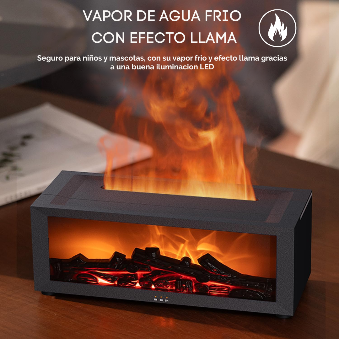 Humificador de chimenea
