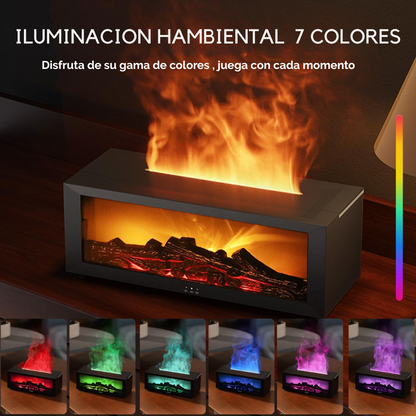 Humificador de chimenea